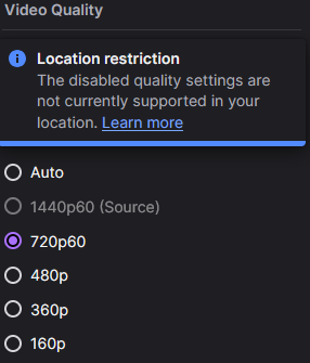 well, <a href="/Twitch/">Twitch</a> says "Viewers will still be able to watch in 1080p."
thats just a lie...