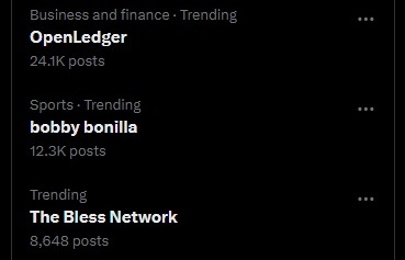 Krishuu (@quintem4) on Twitter photo Only <a href="/OpenledgerHQ/">Openledger</a> Community is Going Wild Now
β Open Ledger Is Now in trending on X.
β This is the beginning pure starting...
β Earn snaps !!
<a href="/cookiedotfun/">Cookie DAO πͺ</a> Only <a href="/OpenledgerHQ/">Openledger</a> Community is Going Wild Now
β Open Ledger Is Now in trending on X.
β This is the beginning pure starting...
β Earn snaps !!
<a href="/cookiedotfun/">Cookie DAO πͺ</a>