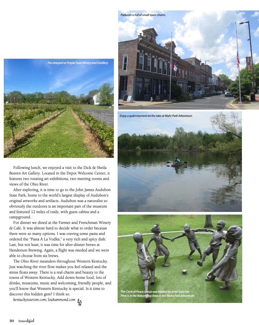 Visited Western Kentucky last April and is full of hidden gems waiting to be discovered. If you are in for the off the beaten paths, Western Kentucky is the way to go. Check out the story here. 
<a href="/KentuckyTourism/">Kentucky Tourism</a> <a href="/LouHammondGroup/">Lou Hammond Group</a> <a href="/HCTourism/">Visit Madisonville KY</a>