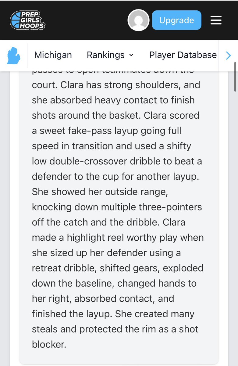 Great write up on <a href="/claraplays08/">Clara Groen</a> - thanks <a href="/CoachEvanBell/">Evan Bell</a> for watching our girls compete this summer; this team is ready to turn some heads during the season!