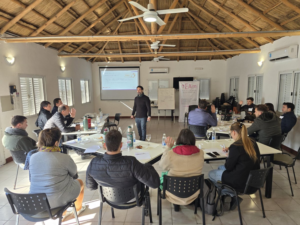 Hoy estamos en Sunchales, junto a Sancor, desarrollando el tercer taller de desarrollo de habilidades de Liderazgo.