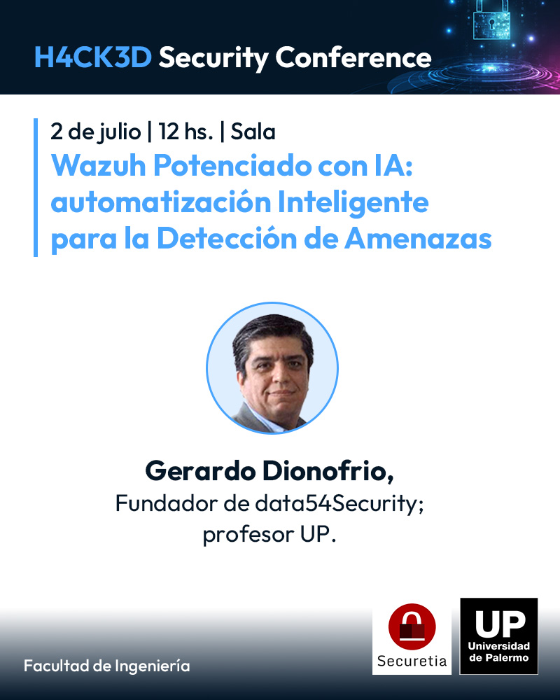securetia's tweet image. 💡 En breve comienza una charla de esas que te cambian la cabeza.
Si estás en h4ck3d, no te la pierdas.
Y si no… alguien te contará (tal vez).

#h4ck3d #CharlasTech #Securetia