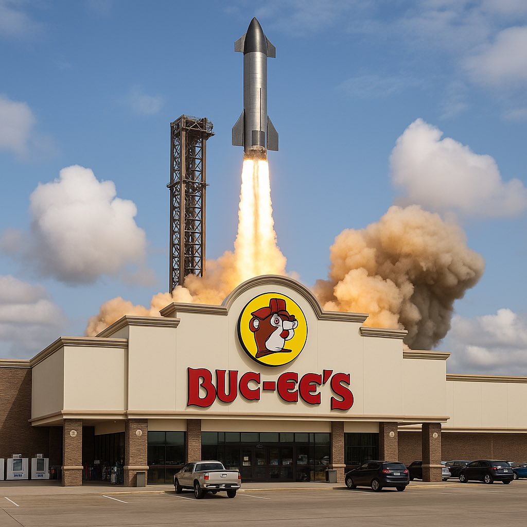 rperissi's tweet image. Be honest. What stock would you buy if it were public and which one would have the greatest returns, @bucees or @SpaceX @elonmusk