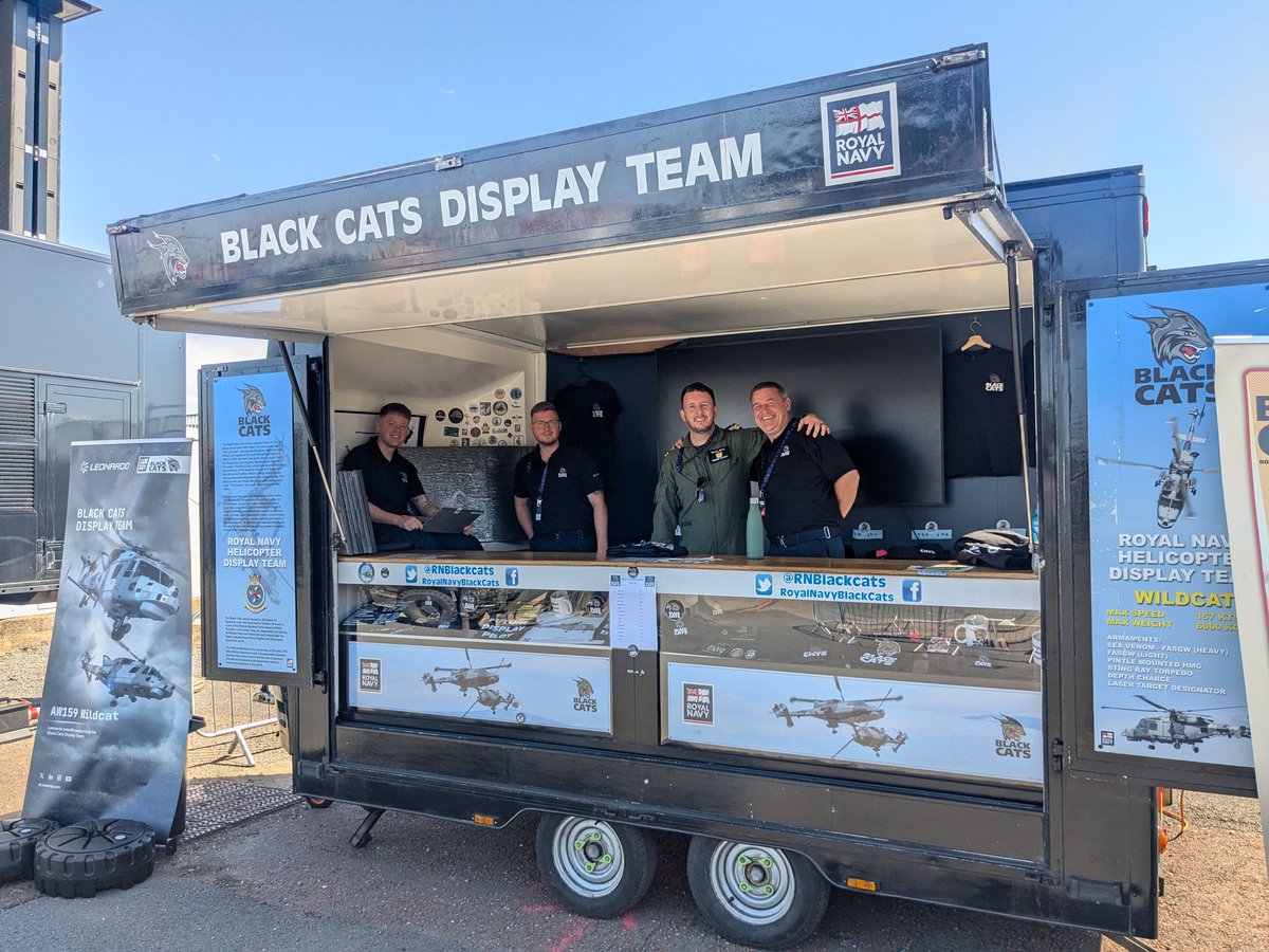 The Black Cats (@rnblackcats) on Twitter photo A busy weekend ahead with a team at <a href="/SilverstoneUK/">Silverstone</a> for the F1 and two displays at <a href="/walesairshow/">Wales Airshow</a>! Catch us at either event and come and say hello! #RoyalNavy #RoyalNavyBlackCats #Wildcat #F1 #helicopter A busy weekend ahead with a team at <a href="/SilverstoneUK/">Silverstone</a> for the F1 and two displays at <a href="/walesairshow/">Wales Airshow</a>! Catch us at either event and come and say hello! #RoyalNavy #RoyalNavyBlackCats #Wildcat #F1 #helicopter