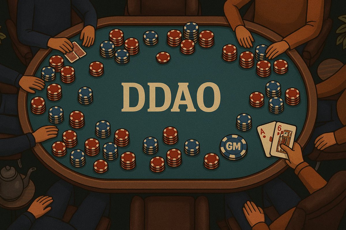 DDAO Poker (@ddaopoker) on Twitter photo Imagine you pay $1 to enter a game
That cost someone else $100
To win $1000s
Soon <a href="/DDAOPoker/">DDAO Poker</a> Imagine you pay $1 to enter a game
That cost someone else $100
To win $1000s
Soon <a href="/DDAOPoker/">DDAO Poker</a>