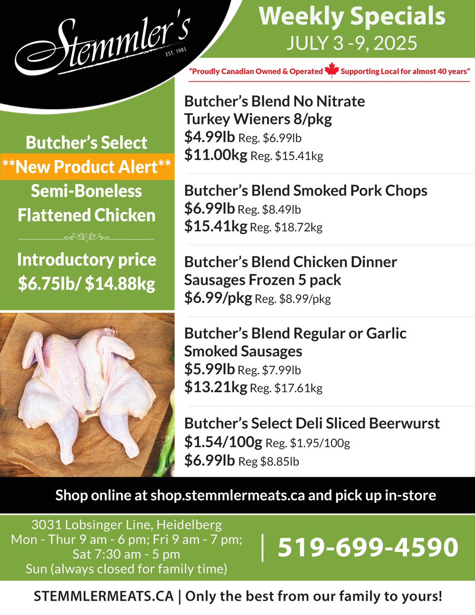 Stemmler Meats tweet media
