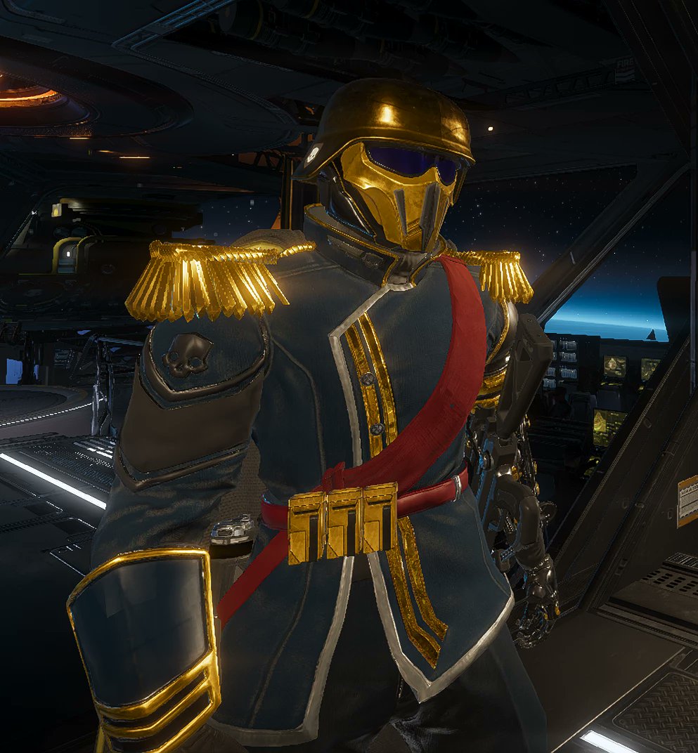 Helldivers_NOW's tweet image. #Helldivers2 | #Helldivers2Mods 

Now that&apos;s a sweet armor mod