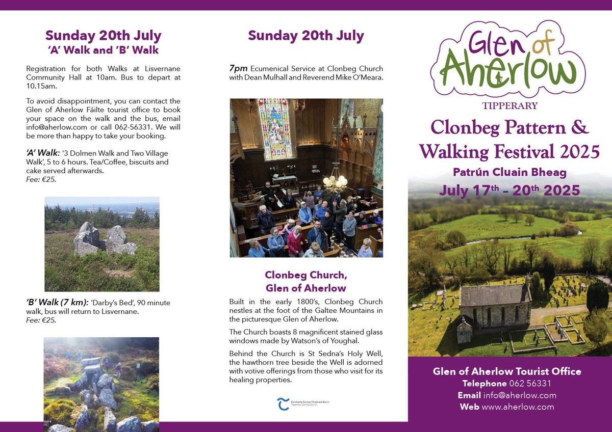 The Glen of Aherlow Fáilte Society tweet media