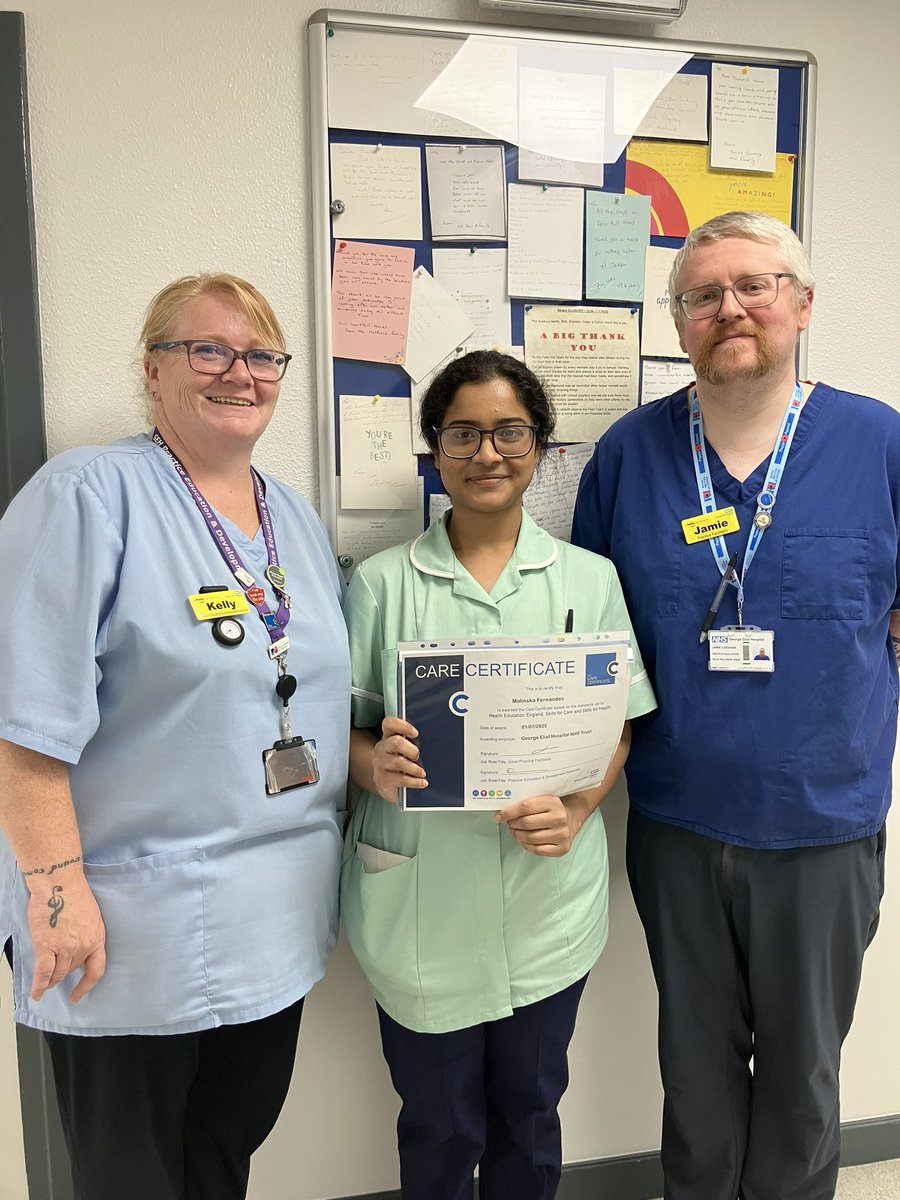 GEH-HCA (@geh_hca) on Twitter photo Congratulations to Malinska on completion of the care certificate
#WeAreHCSWs <a href="/nag2710/">Natalie G - RN π</a> <a href="/JeanetteHalborg/">Jeanette Halborg</a> <a href="/carolbrad1/">Carol Bradley</a> <a href="/McLovelace/">#HelloMyNameIs Lisa Mc</a> <a href="/AlisonBakewell/">Alison</a> <a href="/GEHNHSnews/">George Eliot Hospital NHS Trust</a> <a href="/NHSfox1/">Carolyn Fox OBE π</a> Congratulations to Malinska on completion of the care certificate
#WeAreHCSWs <a href="/nag2710/">Natalie G - RN π</a> <a href="/JeanetteHalborg/">Jeanette Halborg</a> <a href="/carolbrad1/">Carol Bradley</a> <a href="/McLovelace/">#HelloMyNameIs Lisa Mc</a> <a href="/AlisonBakewell/">Alison</a> <a href="/GEHNHSnews/">George Eliot Hospital NHS Trust</a> <a href="/NHSfox1/">Carolyn Fox OBE π</a>