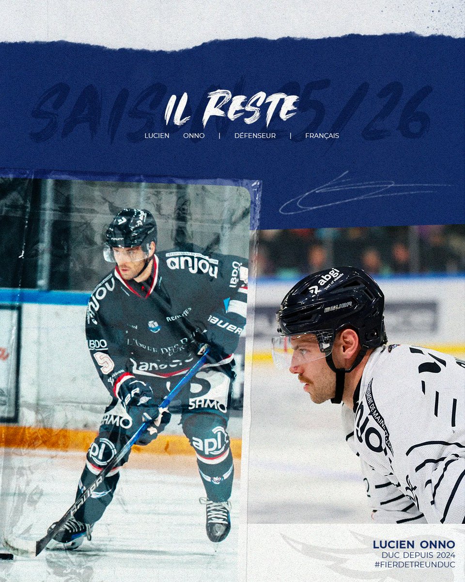 Les Ducs d'Angers (@ducsdangers) on Twitter photo ๐๐ ๐๐ฬ๐๐๐ง๐ฌ๐๐ฎ๐ซ ๐๐ฎ๐๐ข๐๐ง ๐๐๐๐ ๐ซ๐๐ฌ๐ญ๐ ๐ฬ ๐๐ง๐ ๐๐ซ๐ฌ !
Auteur d'un dรฉbut de saison remarquable, prouvant
tout son talent de dรฉfenseur rapide ร se porter vers
l'avant, notre nยฐ5๏ธโฃ portera encore notre maillot la saison prochaine ๐คฉ Hรขte de te revoir Lulu ! ๐ซ๐ท ๐๐ ๐๐ฬ๐๐๐ง๐ฌ๐๐ฎ๐ซ ๐๐ฎ๐๐ข๐๐ง ๐๐๐๐ ๐ซ๐๐ฌ๐ญ๐ ๐ฬ ๐๐ง๐ ๐๐ซ๐ฌ !
Auteur d'un dรฉbut de saison remarquable, prouvant
tout son talent de dรฉfenseur rapide ร se porter vers
l'avant, notre nยฐ5๏ธโฃ portera encore notre maillot la saison prochaine ๐คฉ Hรขte de te revoir Lulu ! ๐ซ๐ท