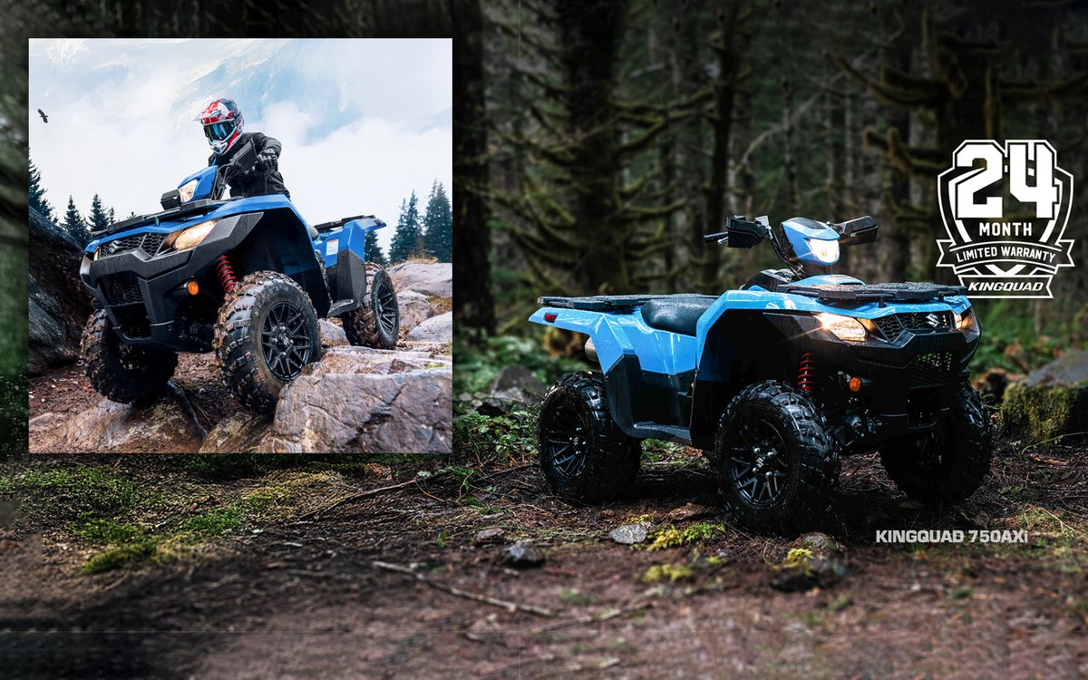 🌲 Two years. Unlimited adventure.

From the job site to the trailhead, your Suzuki KingQuad is built to go the distance—and backed by a 24-month warranty that keeps you moving with confidence.

SuzukiCycles.com

#Suzuki #SuzukiCycles #KingQuad