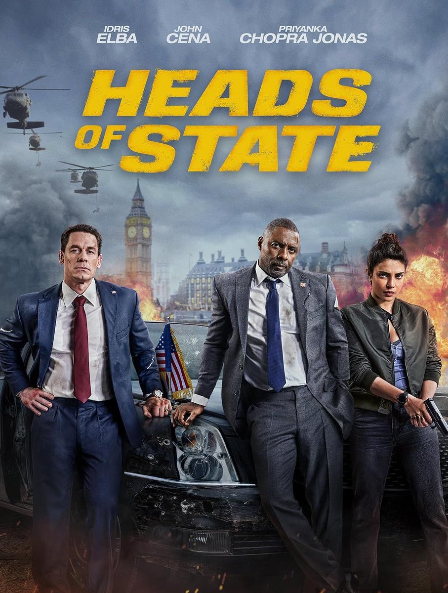 aleeOneeb's tweet photo. "Heads of State" had a lot of hype, but turned out to be just an average movie. While the action sequences and casting were solid, the overall impact wasn’t that memorable. It’s a decent one-time watch. https://t.co/ZXqIvRlUsc