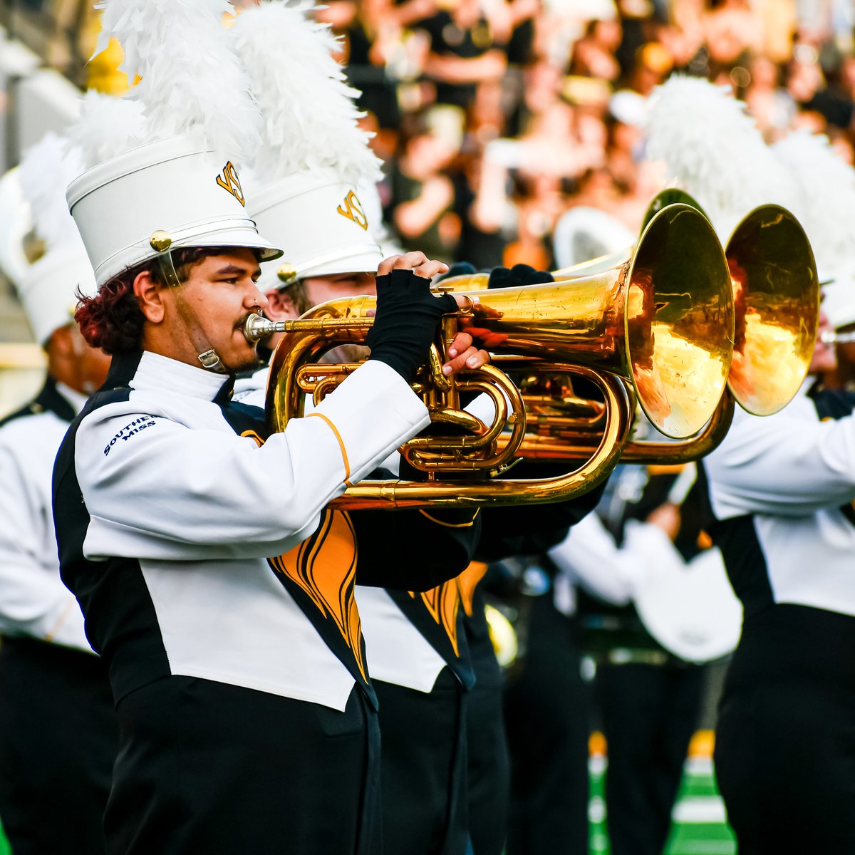 SouthernMiss's tweet image. The soundtrack of Southern Miss 🖤💛
