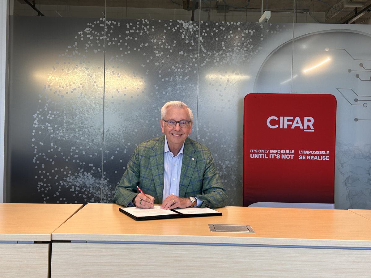 CIFAR_News's tweet image. CIFAR is pleased to announce a Memorandum of Understanding with @helmholtz_en, intended to build on our existing collaboration and foster closer cooperation.
Together, we aim to connect researchers and students, amplifying their commitment to advancing knowledge and innovation.