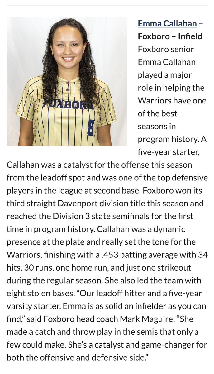 massdrifterssb's tweet photo. Congratulations Caitlin Driscoll, Emma Callahan, Meghan Kelley, and @VittoriaCuscia on your Hockomock Sports Softball Awards and Hockomock League All Star Awards! Thank you @HockomockSports for highlighting our Mass Drifters athletes during their high school season! https://t.co/V4YvIYlftg