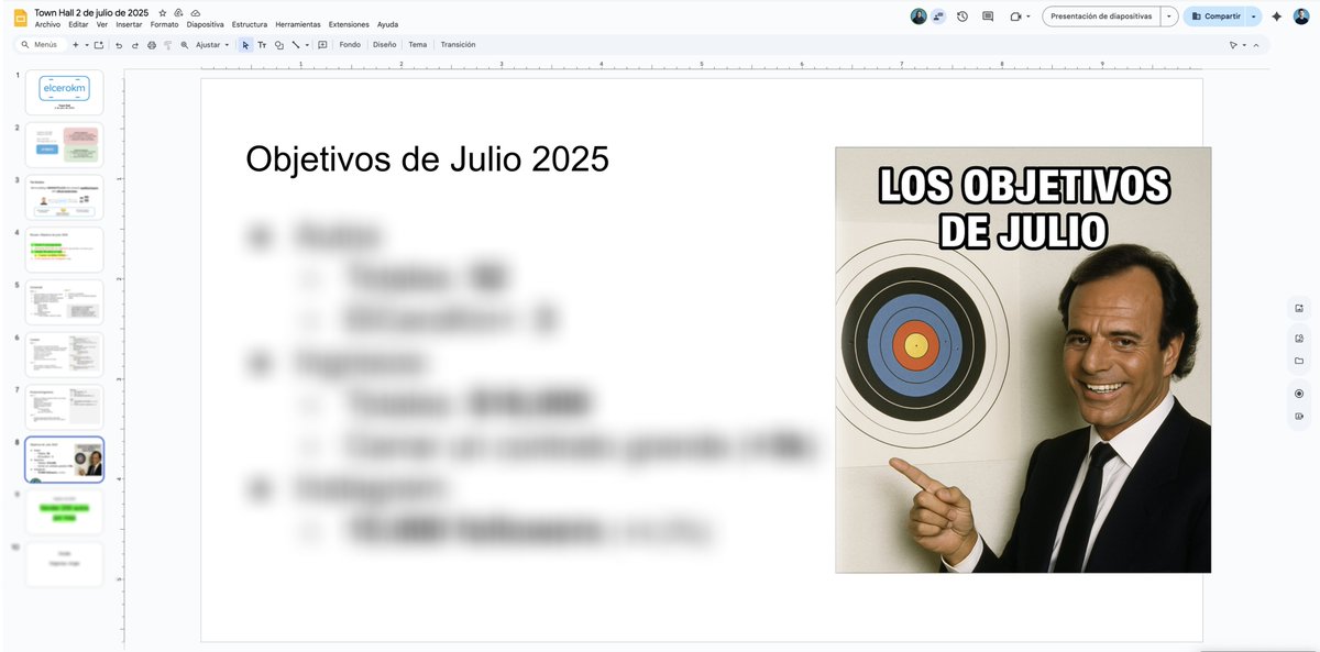 No podía faltar el meme de Julio en le townhall de <a href="/elcerokmcom/">elcerokm.com 🚙</a>