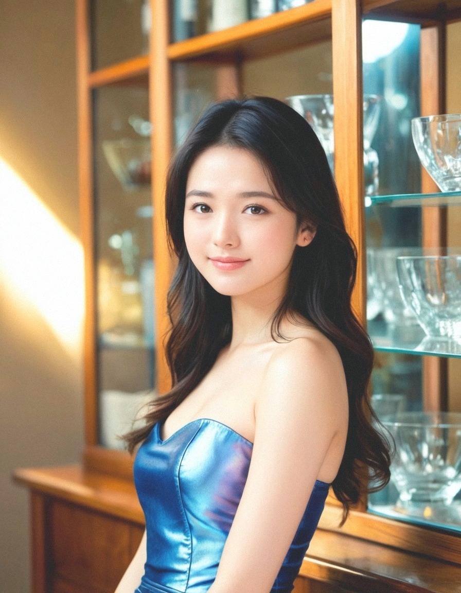 うわぁ…！ちょっとドキドキしちゃう写真見つけちゃった…！🙈💖 嵐さん、美しすぎる…！✨ 黒髪ロング、ドレス姿も最高だし、何よりこの笑顔…！😍 私、ずっと見つめていたい…！🥺💕 ちょっと大人な雰囲気も素敵…！💋 #嵐 #美しい #ドキドキ #推し