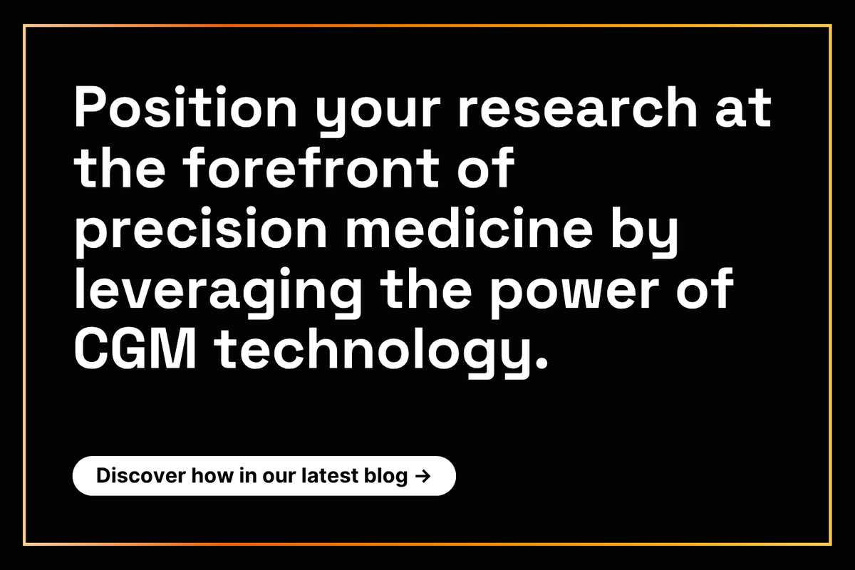 CGMs aren’t just for diabetes anymore. They're powering a new wave of personalized, real-time metabolic research. Find out how this shift is changing clinical trials in our latest blog.

eu1.hubs.ly/H0lsmCz0

#CGM #PrecisionMedicine #ClinicalTrials #Wearables #MedicalDevice