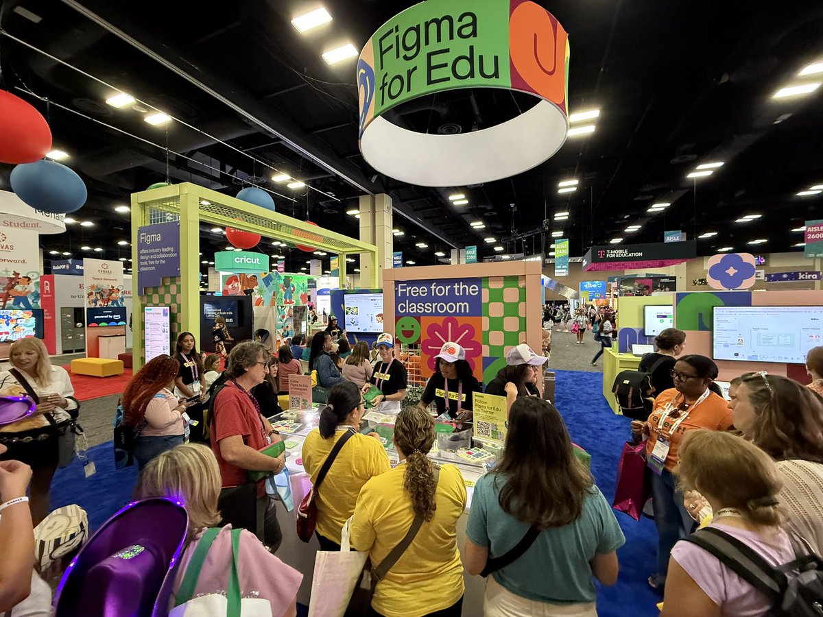 You’ll brag about your #FigmaEdu swag!! Come visit our swag counter at the FigJam Funhouse! 🎪 Booth #2418