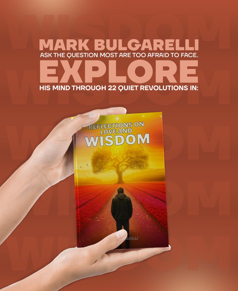 MarkA59302's tweet photo. He writes what many are afraid to admit, even to themselves. 22 essays that quietly challenge what you thought you knew.

Read Reflection on Love and Wisdom today.
https://t.co/aebGwQ1GfC
.
.
.
#WritingCommmunity #writerlift https://t.co/ykPPPEZlWJ