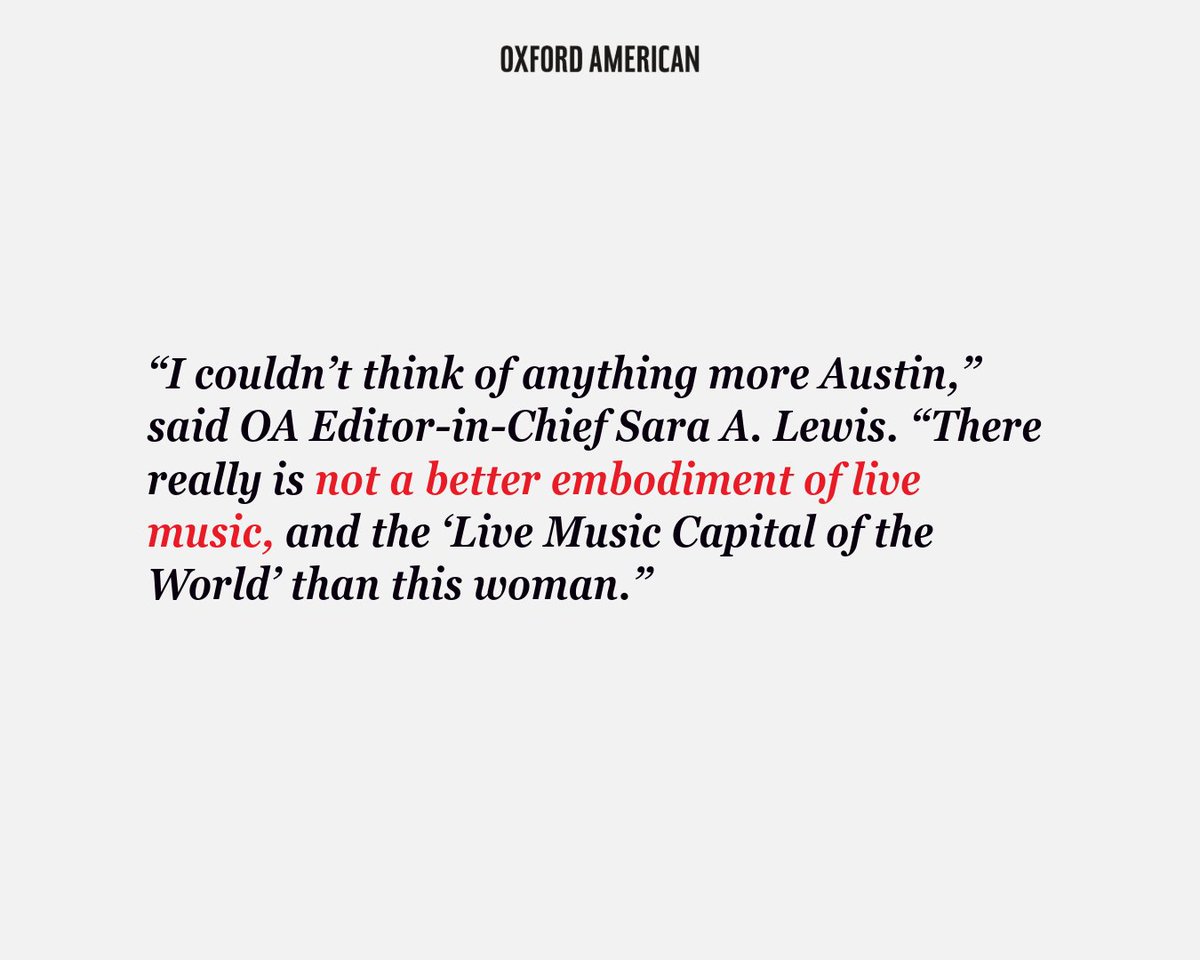 oxfordamerican's tweet image. “Wonderland’s performance at the Windgate Center was proof alone of the experiential impact of live performances.”
—@carolynwonderla and her bandmates performed in Conway, Arkansas, this past Sunday to announce the OA’s 2025 Austin Music Issue.
🔗: shorturl.at/Y4YcZ