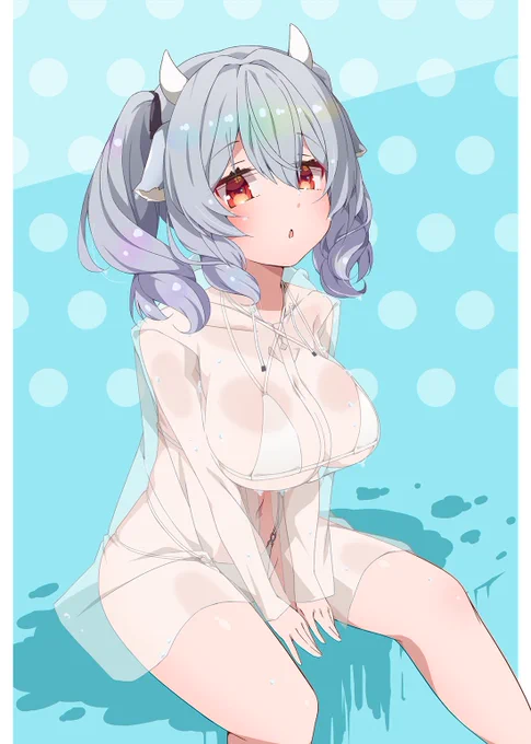 レインコートビキニミルティナちゃん