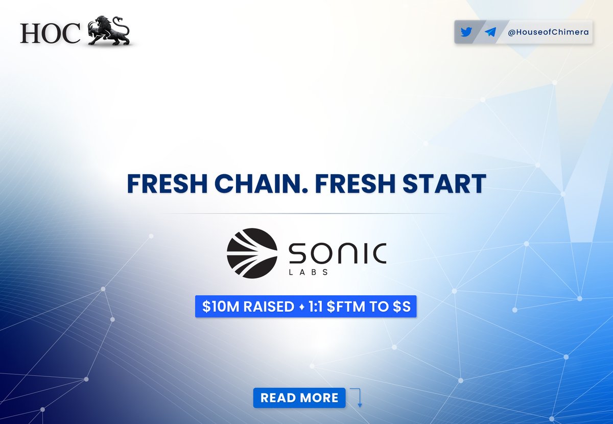 A chain with its own VM, its own database layer, and a $10M runway to push it forward.

 $FTM holders already got the 1:1 upgrade.

Now it’s <a href="/SonicEcosystem/">Sonic Eco</a>’s move, and this time it’s not just another L1.
Here’s why it matters 🧵