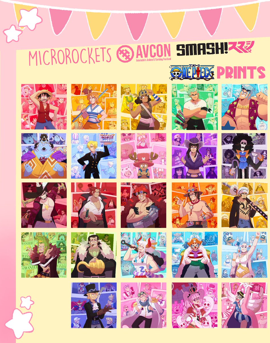 microrockets's tweet image. omg HIII i will be at smash! and AVcon soon !!!! come and find me !!! catalogue below (and first reply) ๐๐ฉท