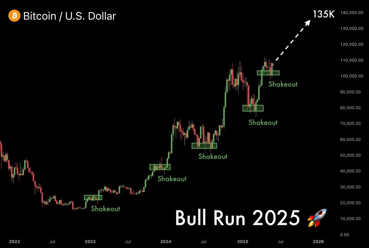 0xChiefy's tweet image. July 5 is the day the next Bull Run begins 🔥

$BTC shakeouts are over, and lowcaps are set to skyrocket 100–200x.

Those who accumulate today will become millionaires by the end of 2025.

Here’s a list of the best alts I’m buying now 🧵🔽