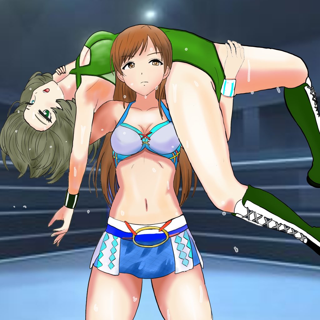 GBSM93's tweet photo. デレステありがとう(こんなシーンはない) https://t.co/Af8bhQSmWy