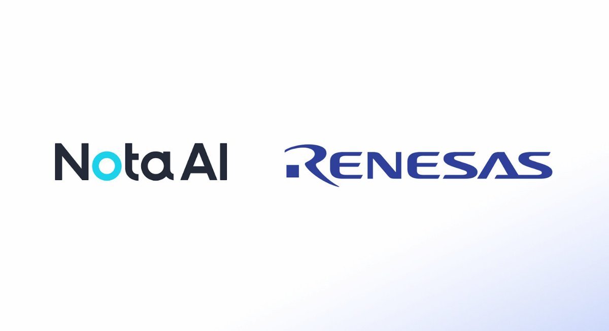 Nota AI Collaborates with Renesas on High-efficiency Driver Monitoring AI for RA8P1 Microcontroller
edge-ai-vision.com/2025/07/nota-a…