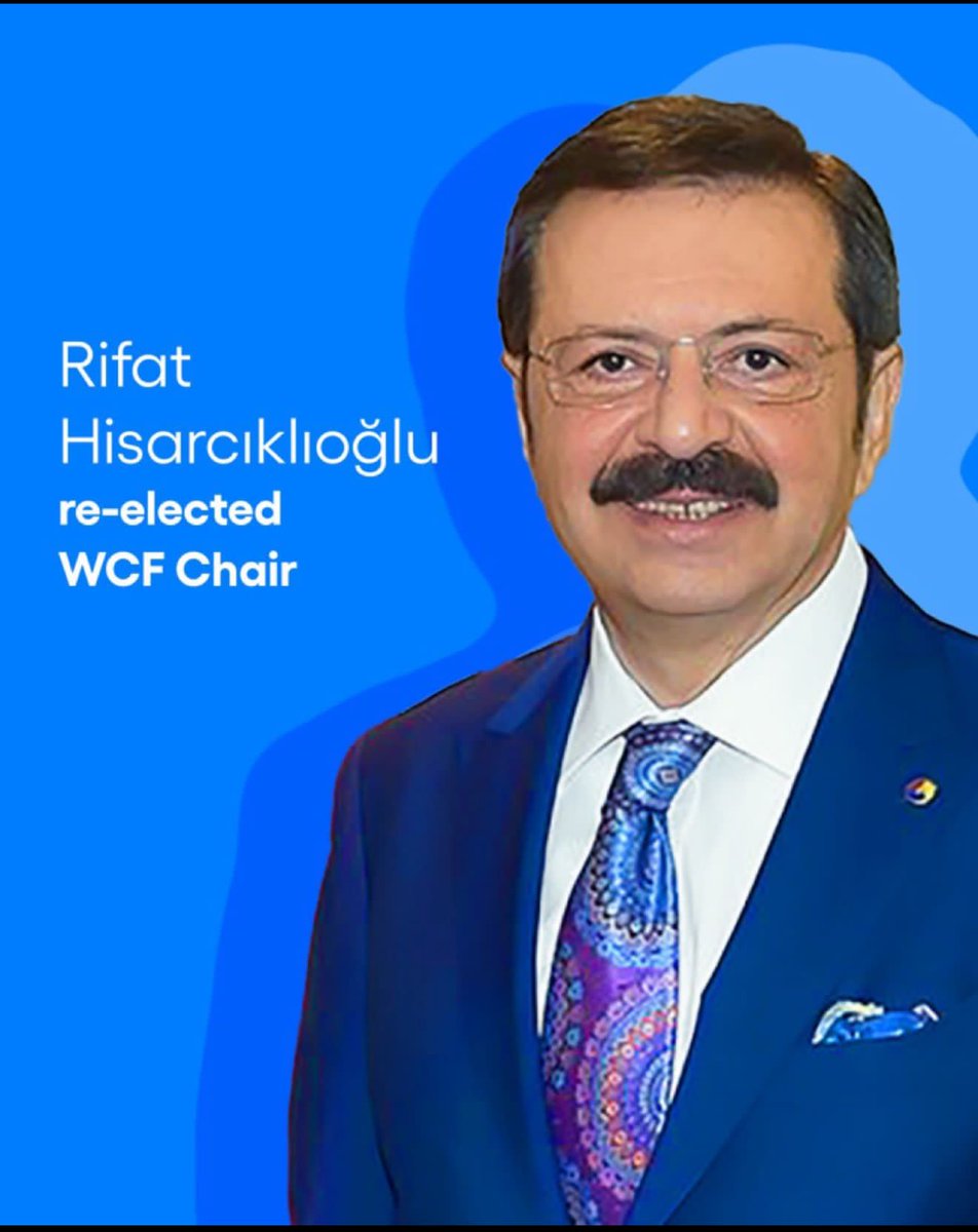 ICC Dünya Odalar Federasyonu Başkanlığına tekrar seçilen Dünya Odalar Federasyonu Başkanı ve TOBB Başkanımız Sayın M. Rifat Hisarcıklıoğlu’nu tebrik ederiz
<a href="/RHisarciklioglu/">Rifat Hisarcıklıoğlu</a> <a href="/TOBBiletisim/">TOBB</a>