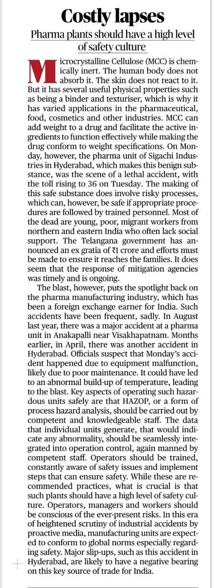 _upsc_focus's tweet photo. #IndustrialSafety #Telangana #MAW #HAZOP #Hyderabad
#UPSC https://t.co/X91VEWohaE