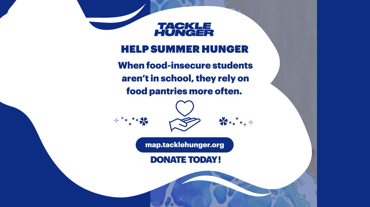 So many children depend on school for nutritious meals. However, extended breaks mean that these resources aren't available, often leaving kids to resort to food pantries. 

Food pantries need your help to be able to feed everyone. Give now at map.tacklehunger.org ♥️