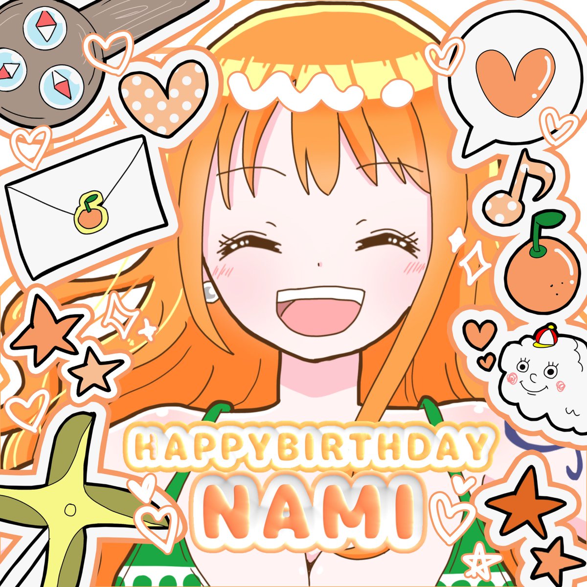tachibana_312's tweet photo. ⠀ ⠀ ⠀
だいすき🍊

#ナミ誕生祭 #ナミ誕生祭2025
⠀ ⠀ ⠀ https://t.co/0Vn6bDQyRD