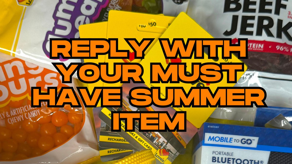 Jump into July with this Love’s summer pack.

We grabbed our favorite Love’s items to pump up the vibes of your next summer weekend party! ⛽