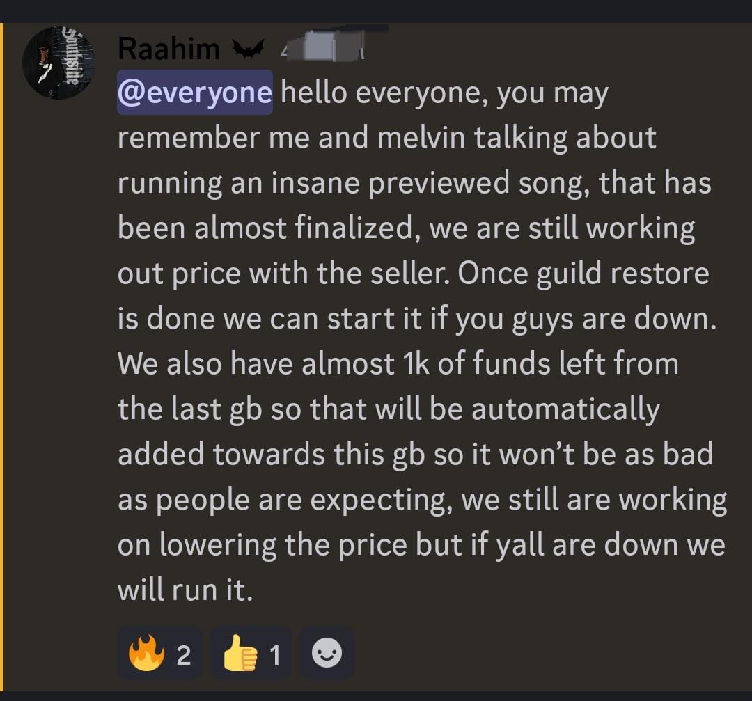 lxlvsh0t's tweet photo. 🚨NEW PLAYBOI CARTI GROUPBUY IS OTW

Carti Hub will launch a "PREVIEWED by Carti HIMSELF" buy, starting automatically with $1,000 carried over from the "Meet Yo Maker" buy😳 https://t.co/gu2UEv2FXq