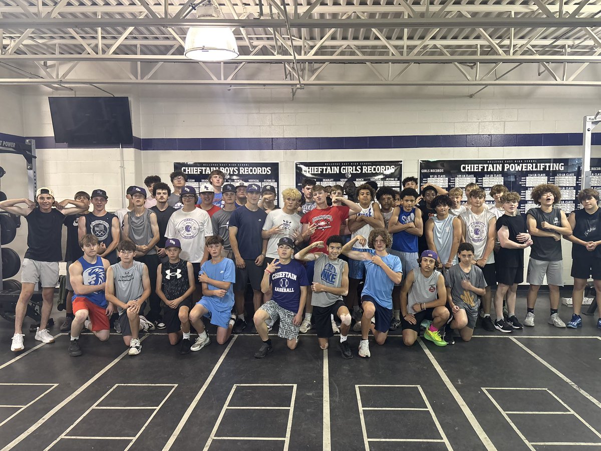 Chieftain Wrestling (@beast_grapplers) on Twitter photo Great attendance for our late crew today! Good things come to those who lift heavy 💪 <a href="/BEastAthletics_/">Bellevue East Athletics</a> <a href="/BEASTMBB/">Eastside Hoops</a> <a href="/B_EastBaseball/">Bellevue East Baseball</a> <a href="/loyaltytraining/">Loyalty Training LLC</a> Great attendance for our late crew today! Good things come to those who lift heavy 💪 <a href="/BEastAthletics_/">Bellevue East Athletics</a> <a href="/BEASTMBB/">Eastside Hoops</a> <a href="/B_EastBaseball/">Bellevue East Baseball</a> <a href="/loyaltytraining/">Loyalty Training LLC</a>