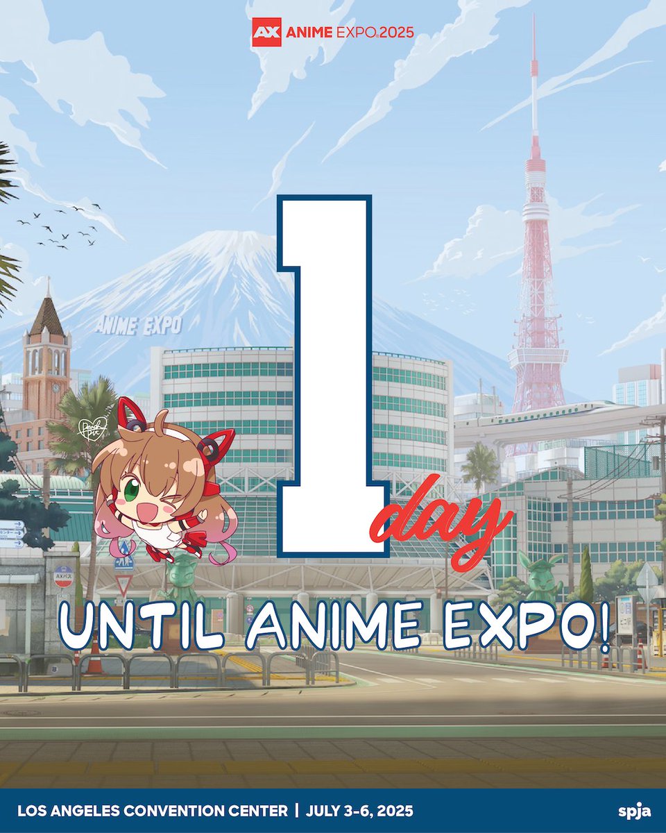 1 DAY LEFT until #AX2025 officially begins‼️ Get some rest—you’re going to need it. 😴💥

🎟️ Register Now! showclix.com/tickets/ax25-g…
📱 Download Our Mobile App! anime-expo.org/mobile-app/

Anime Expo 2025 | July 3-6, 2025 | Los Angeles Convention Center, CA

#AnimeExpo #AX2025