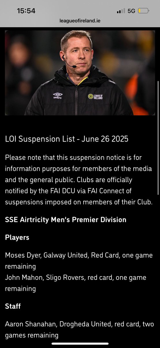 DonalTheRyan's tweet image. Both red cards from the Connacht derby gone up from a one-game ban last week to a three-week ban this week