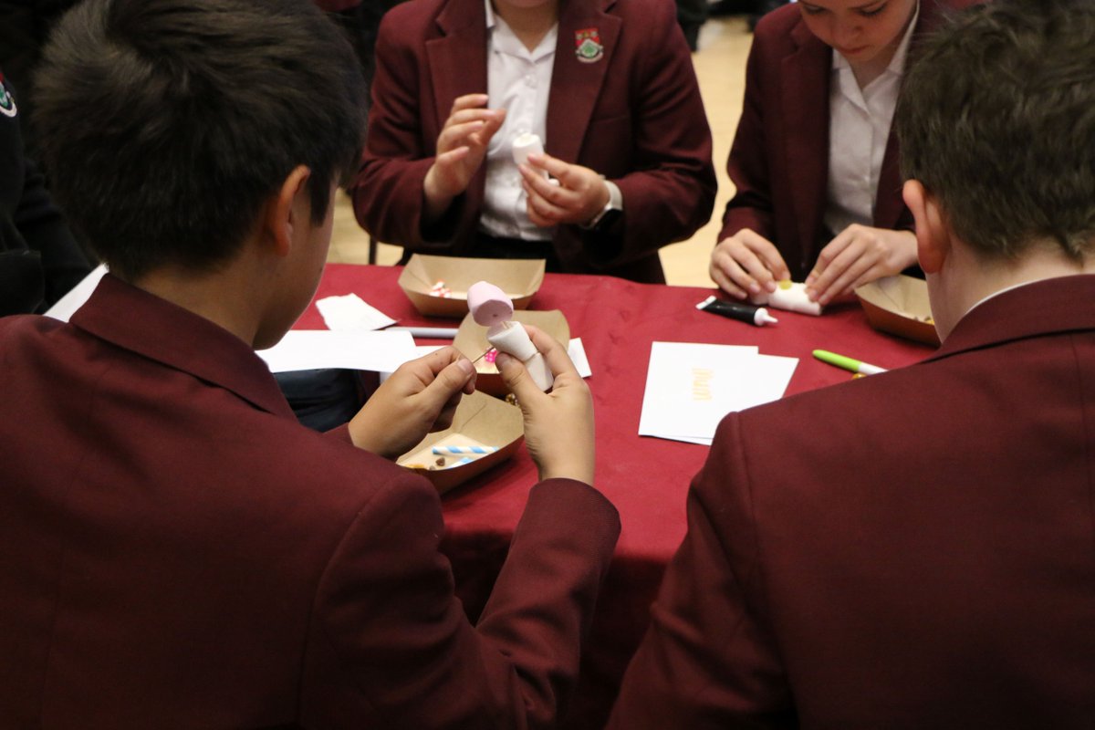 Year 7 pupils explored genetics and probability with Mr Campbell &amp; Mrs Coldwell, creating edible Reebops to learn about inherited traits. They used Punnett squares &amp; calculated genetic probabilities, tackling challenges beyond the Year 7 curriculum in this exciting session.