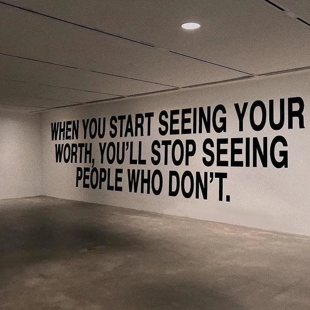 Grow with people who value you.