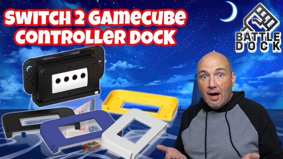 Gary from RoXolid Productions (@roxolidstudios) on Twitter photo Big news today from our friends at <a href="/retrofightersco/">Retro Fighters</a> as they have launched their new #BattleDock #NintendoSwitch2 #GameCube Controller Adapter! Check out the details in our latest video, live NOW!
youtu.be/RH73ZX-b-pQ Big news today from our friends at <a href="/retrofightersco/">Retro Fighters</a> as they have launched their new #BattleDock #NintendoSwitch2 #GameCube Controller Adapter! Check out the details in our latest video, live NOW!
youtu.be/RH73ZX-b-pQ