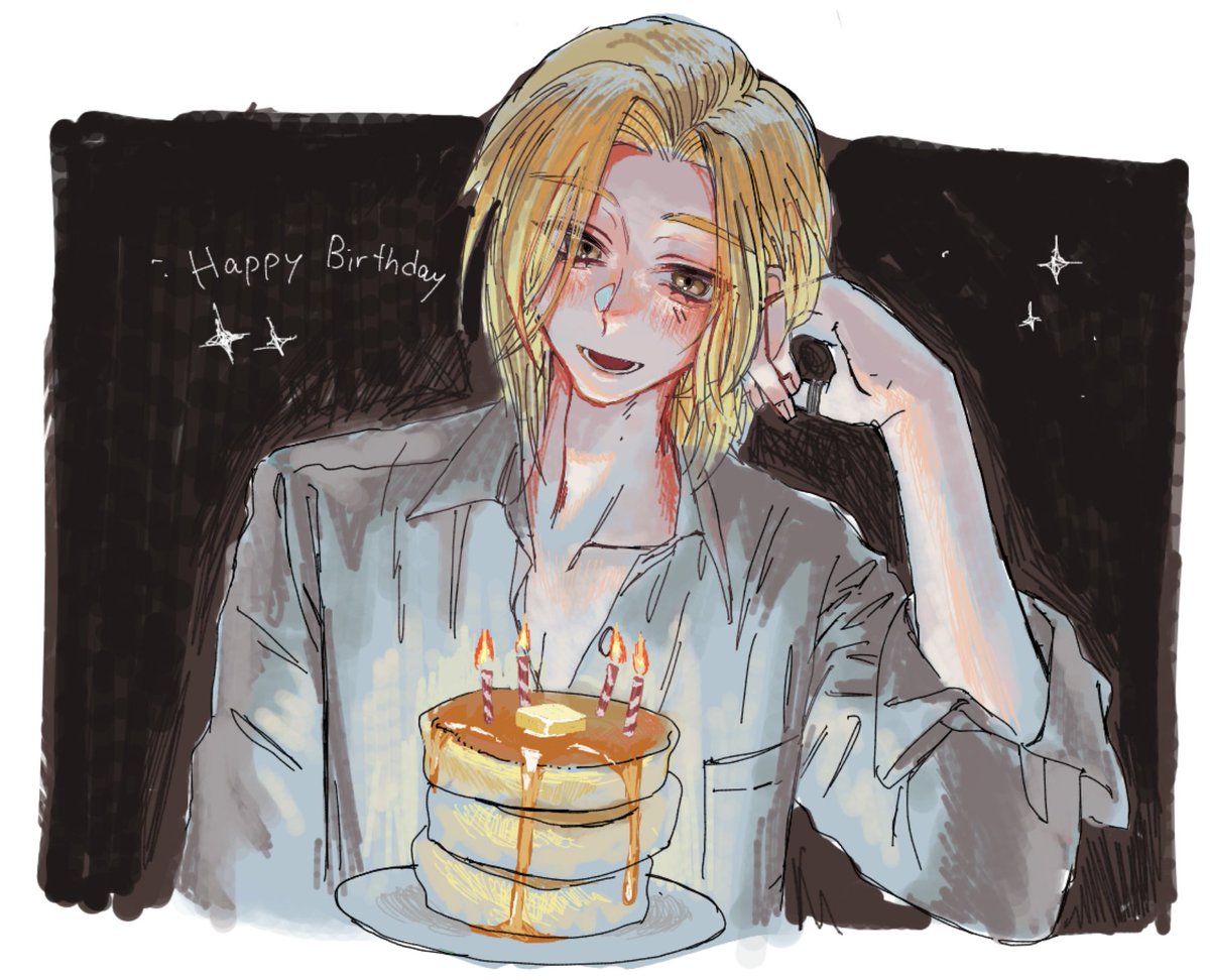 #桜井琉夏誕生祭2025 
遅刻🙏　幸せになってくれ！🥞🎉
