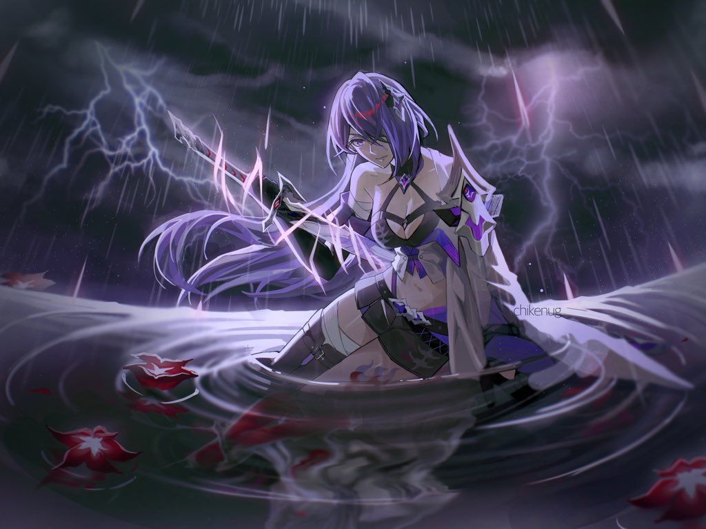 chikenug1000's tweet image. #HonkaiStarRail #acheron