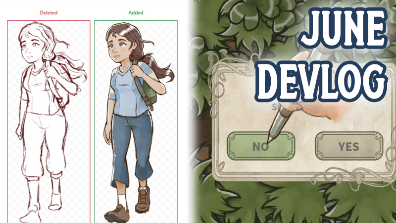 heidi_thegame's tweet image. What do you mean it’s July already?! 🏃♀️🐐
Starting now, we will compile our progress of the month into monthly devlogs, posted on Steam!
Check the first one here: store.steampowered.com/news/app/35894…
#IndieGame #CozyGames #WishlistWednesday