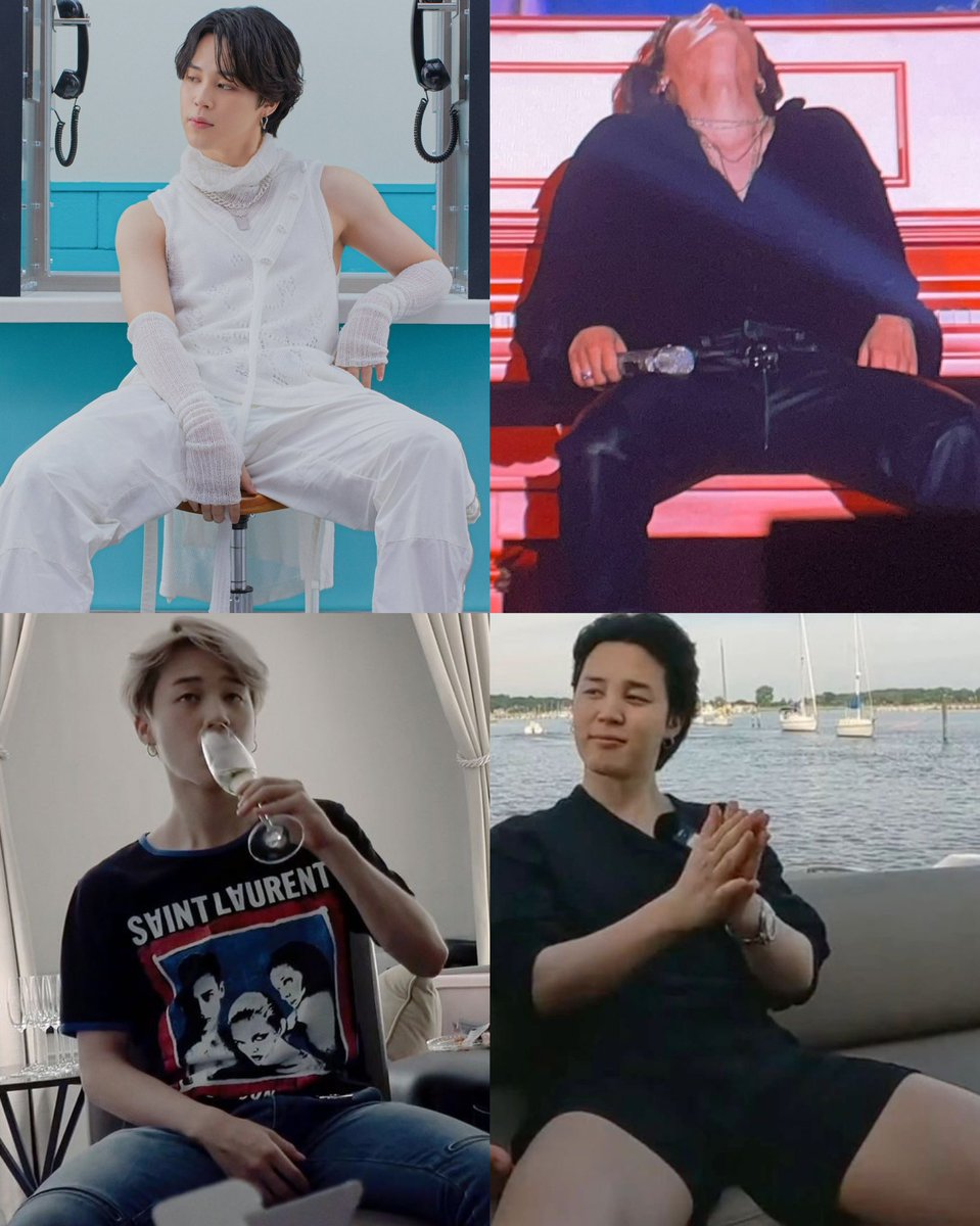 librafolders's tweet image. something about jimin manspreading