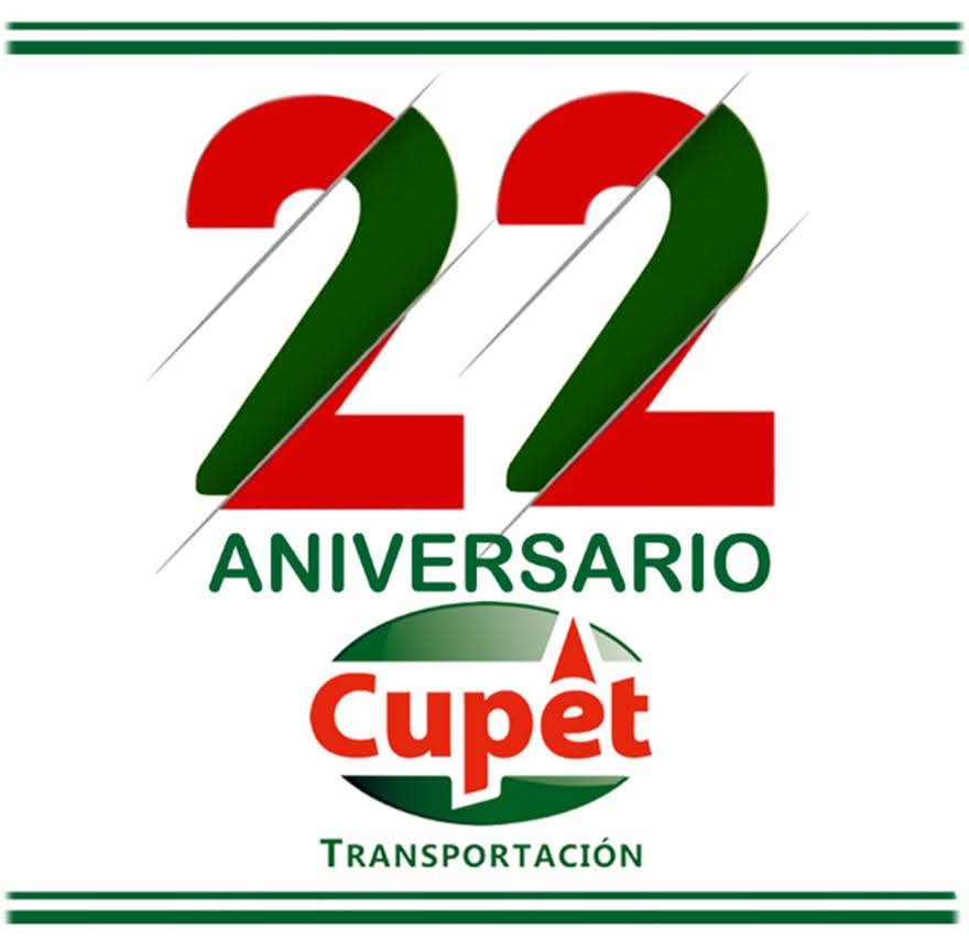 Felicidades a todos los trabajadores de Transcupet en su 22 aniversario.
#PetrolerosPorCuba 
<a href="/TRANSCUPET2/">TRANSCUPET</a> 
<a href="/mijail_cre43480/">Mijail Bonachea Crespo</a>   <a href="/Cubapetroleo1/">CUPET</a> <a href="/RefSergioSoto/">Refinería de petróleo Sergio Soto</a> <a href="/DeivyPrezMartn1/">Deivy Pérez Martín</a> <a href="/AlexisLorente74/">Alexis Lorente Jiménez</a> <a href="/amppcab/">AsambleaCabaiguán</a>