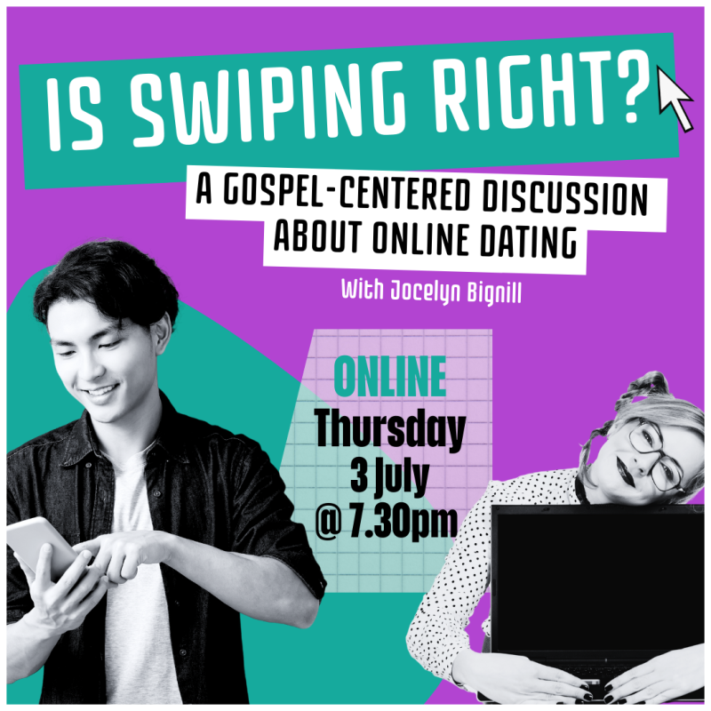 Dani Treweek (@danitreweek) on Twitter photo Tomorrow, <a href="/GetSingleMinded/">Single Minded</a> is holding a webinar on the topic of online dating (I'm rather proud of the title, "Is Swiping Right?" 😆). It's designed to equip single Christians to ensure the gospel informs their thinking about online dating and to equip married Christians in Tomorrow, <a href="/GetSingleMinded/">Single Minded</a> is holding a webinar on the topic of online dating (I'm rather proud of the title, "Is Swiping Right?" 😆). It's designed to equip single Christians to ensure the gospel informs their thinking about online dating and to equip married Christians in