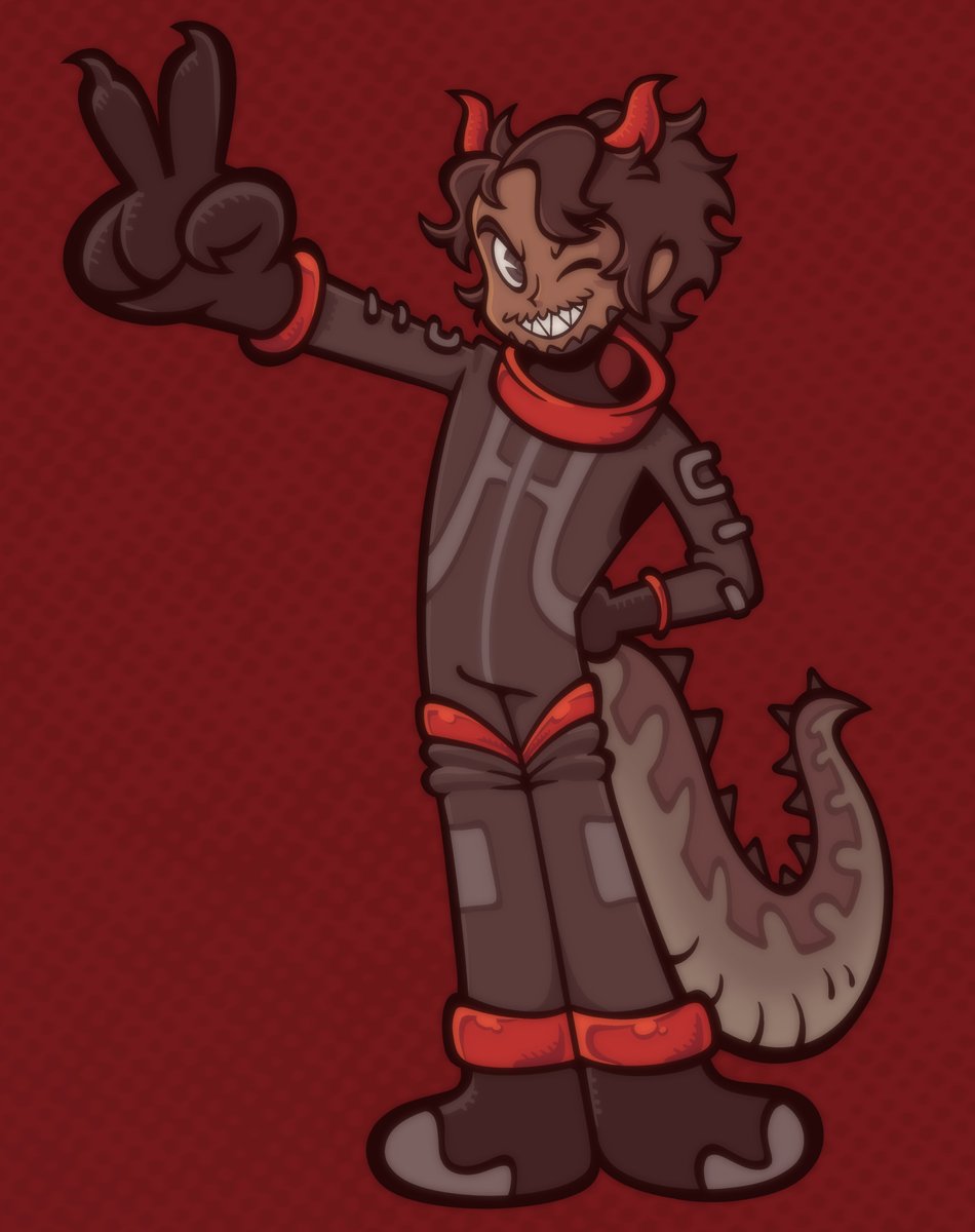 oryozema's tweet photo. Commission for @TheSpaceRandy https://t.co/pdBky4vXIJ